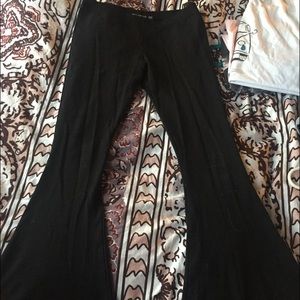 black brandy Melville bell bottom flares