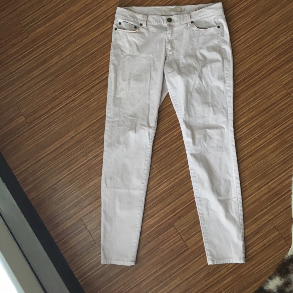 Baby pink skinny