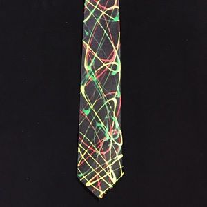 Original hand painted necktie
