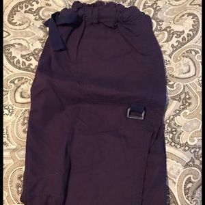 Bee Happy scrub pants.