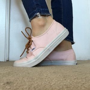 Baby pink vans