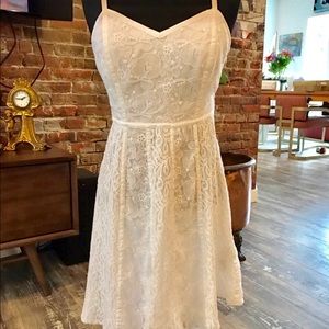 Beautiful white lace sundress
