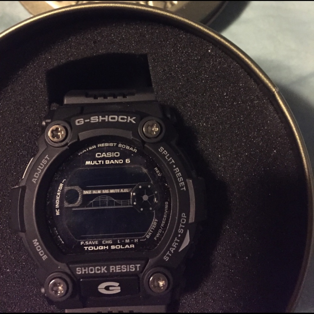 G shock all black watch