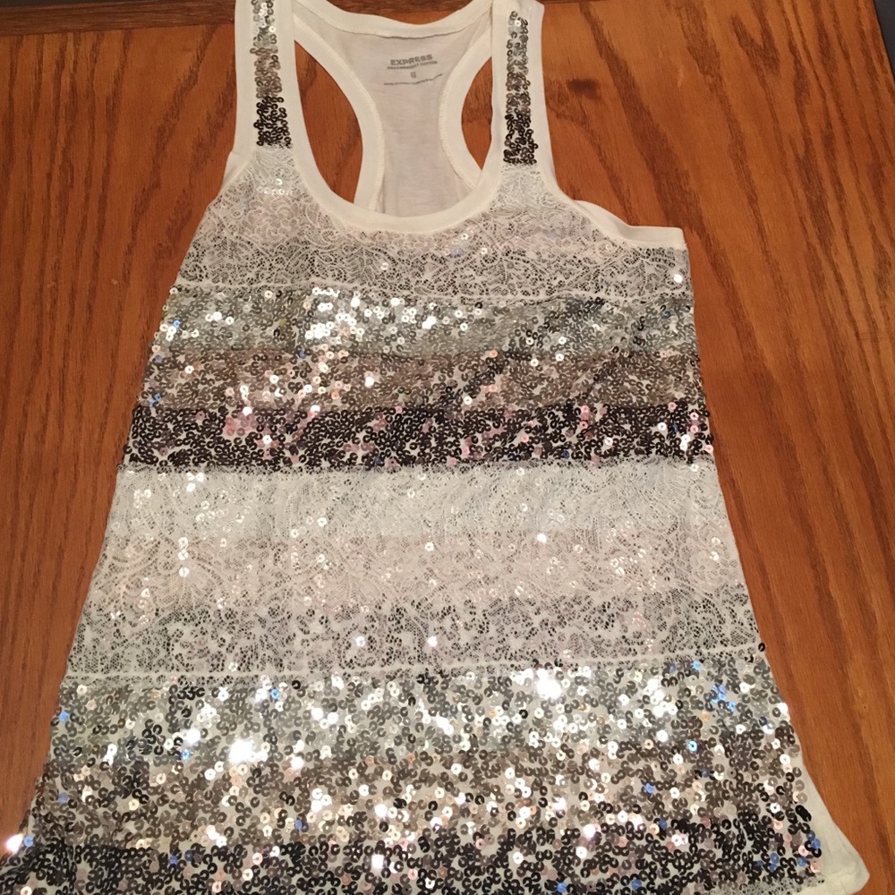 Express Sequin Tank!