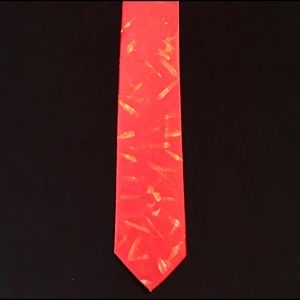 Original hand painted necktie