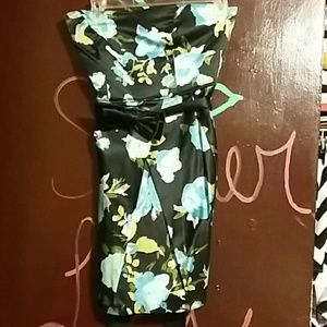 Dress rose print size 7