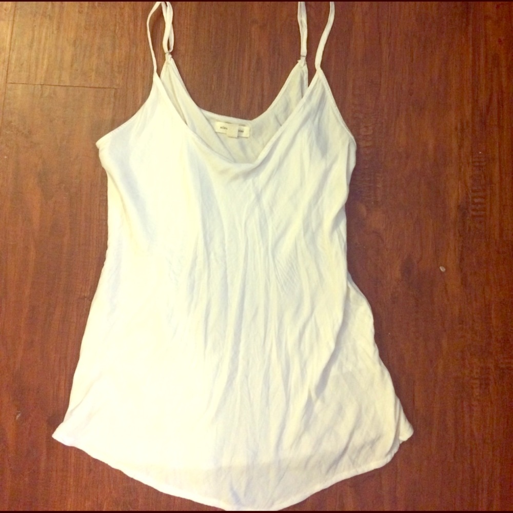 Silky white urban outfitters tank top