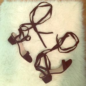 ASOS TESSA Lace Up Heeled Sandals