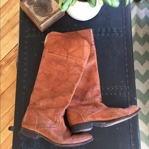 Frye Cognac Boots Size 11