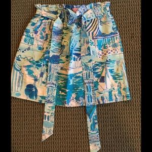 Lilly Pulitzer high-waisted skirt