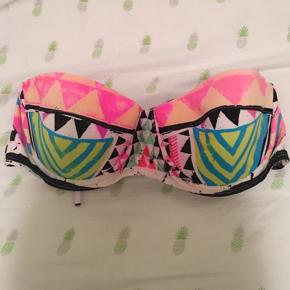 Mara Hoffman bandeau bathing suit top