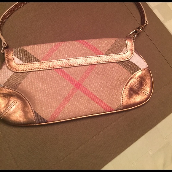 Burberry collections gold mini or wristlets - Picture 3 of 8