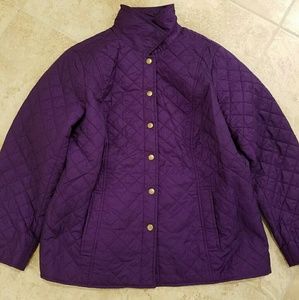 Purple light jacket