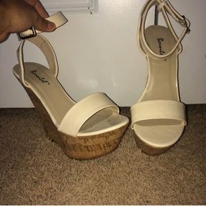 Cream Wedges
