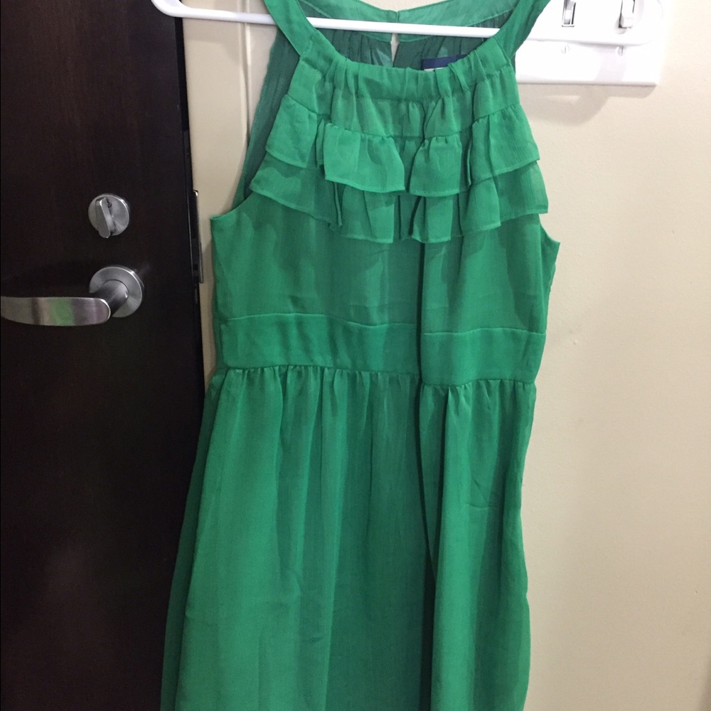 Green dress