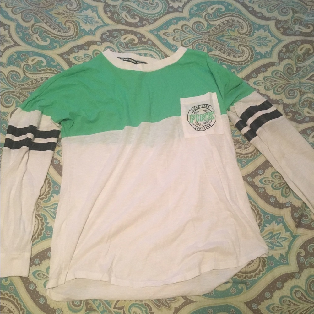 Pink long sleeve t shirt