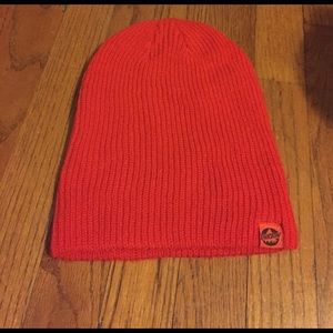 Orange burton hat