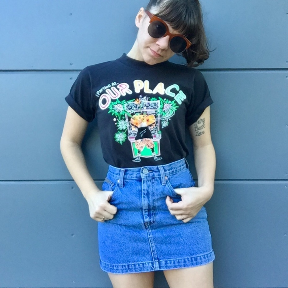 Calvin Klein jean skirt