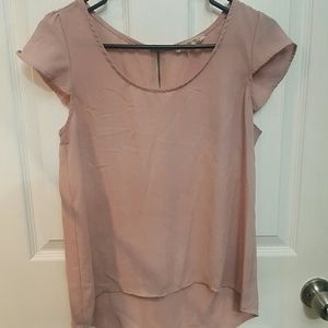 Pink Short sleeve Blouse