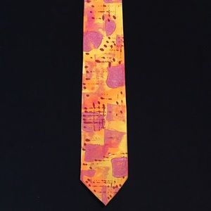 Original hand painted necktie