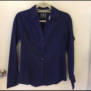 Express navy dress shirt!