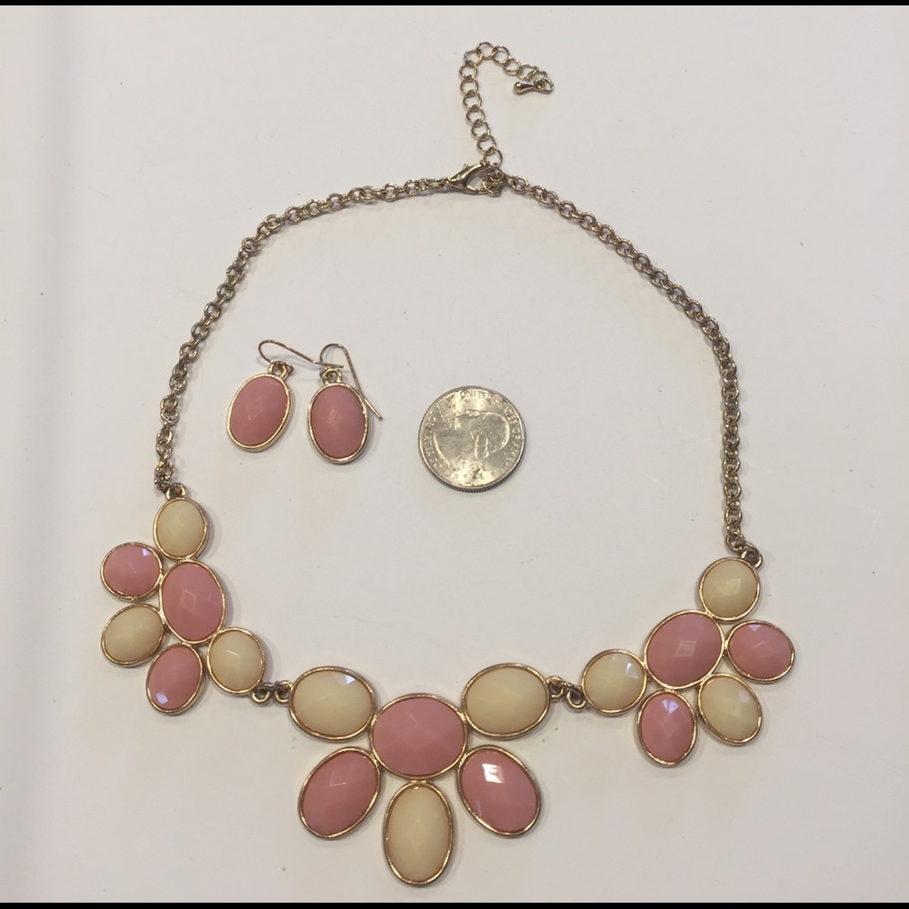 Matching Necklace and Earring Set