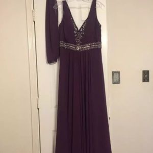 Long formal dress, size L