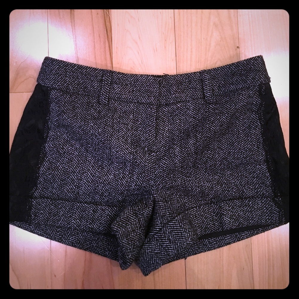 Express Herringbone Shorts