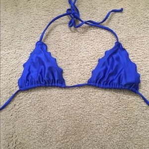 Luli Fama Cosita Buena Wavy Triangle Bikini Top