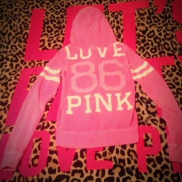 Victoria Secret Pink hoodie size xs - Picture 2 of 5
