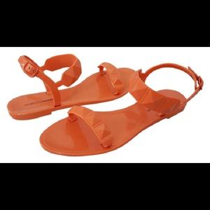 New Rebecca Minkoff Coral Jana Jelly Sandals