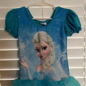 Frozen Elsa leotard