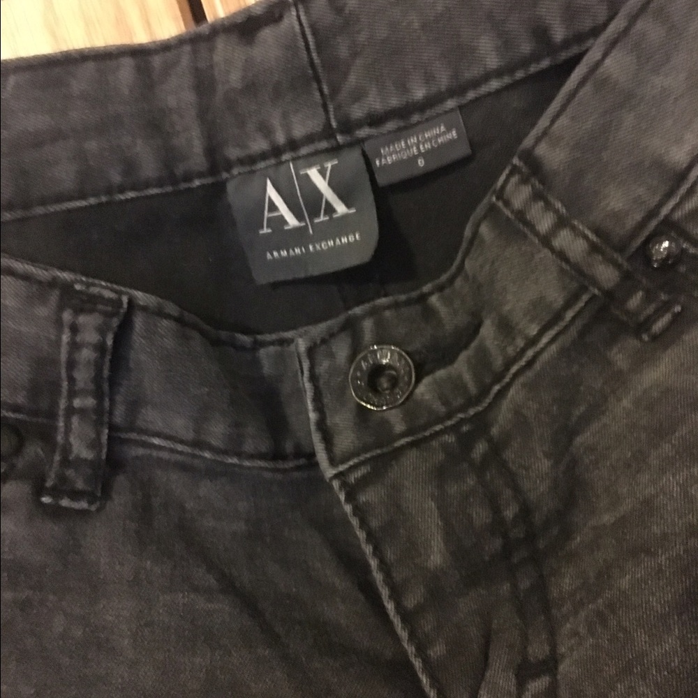 Armani Exchange Stripe skinny Jeans