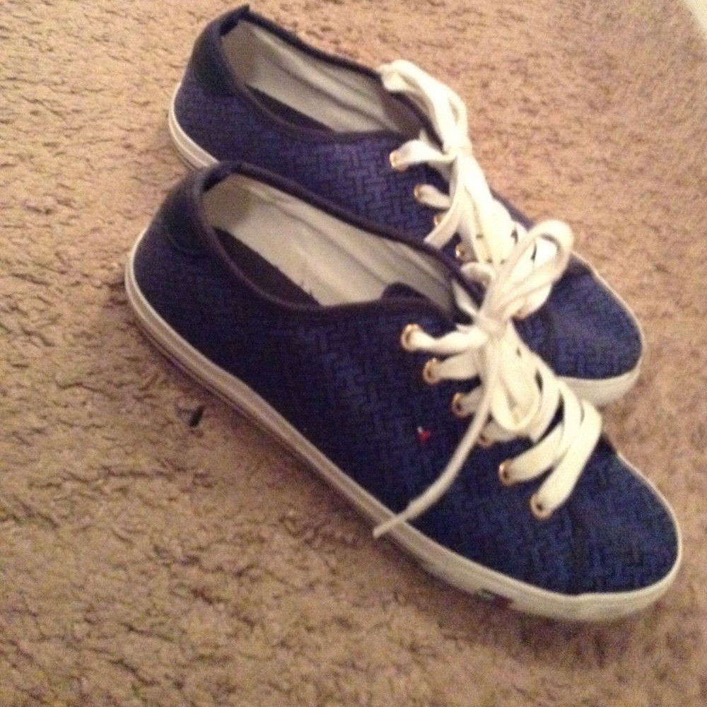 Blue Tommy Hilfiger Shoes