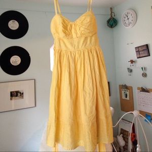 Sunflower yellow dress
