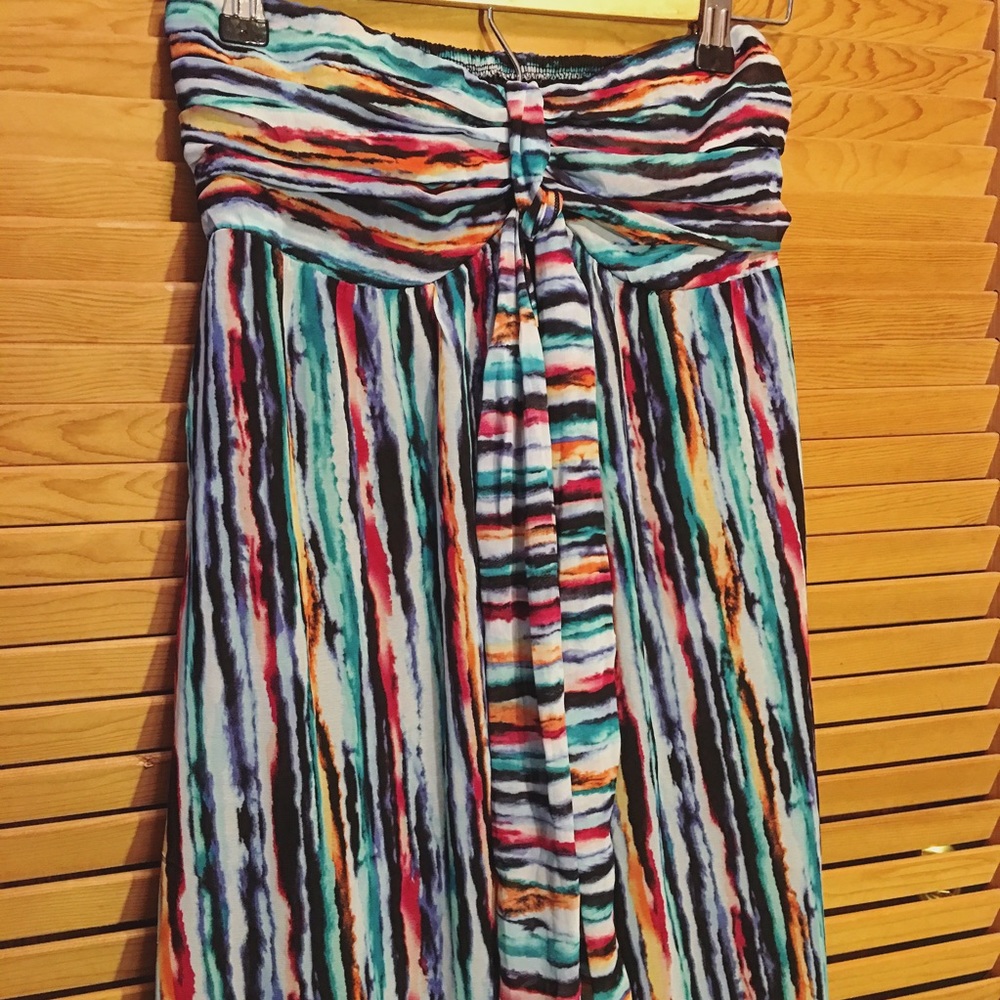 Multi-colored Maxi dress