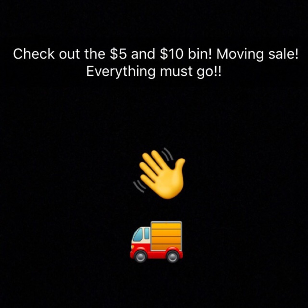 Moving sale!!