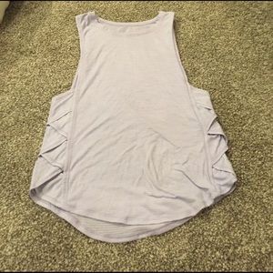 Lululemon Athletica criss cross side tank