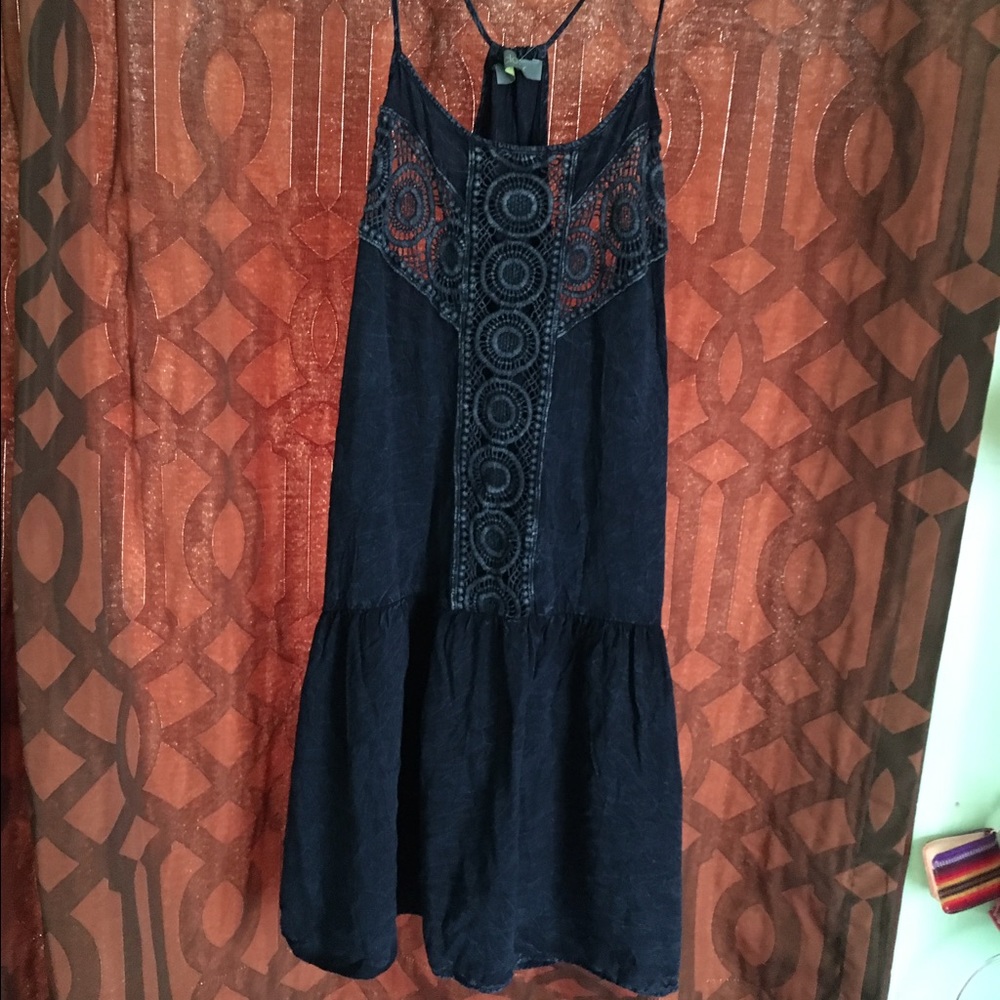 Summer blue dress