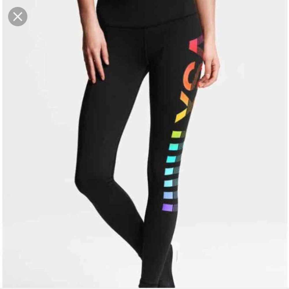 VSX Rainbow Leggings.