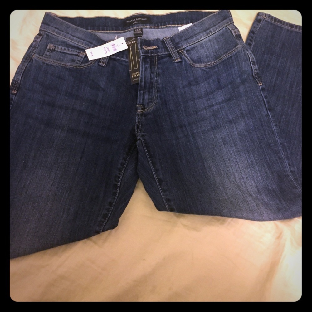 Banana Republic Pettite Ankle jeans