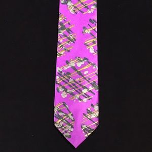 Original hand painted necktie