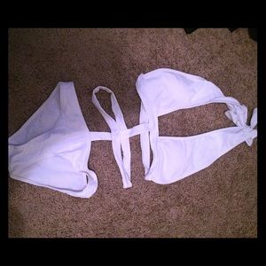 Fun Strappy white bathing suit