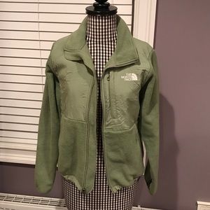 Hunter green women's North Face