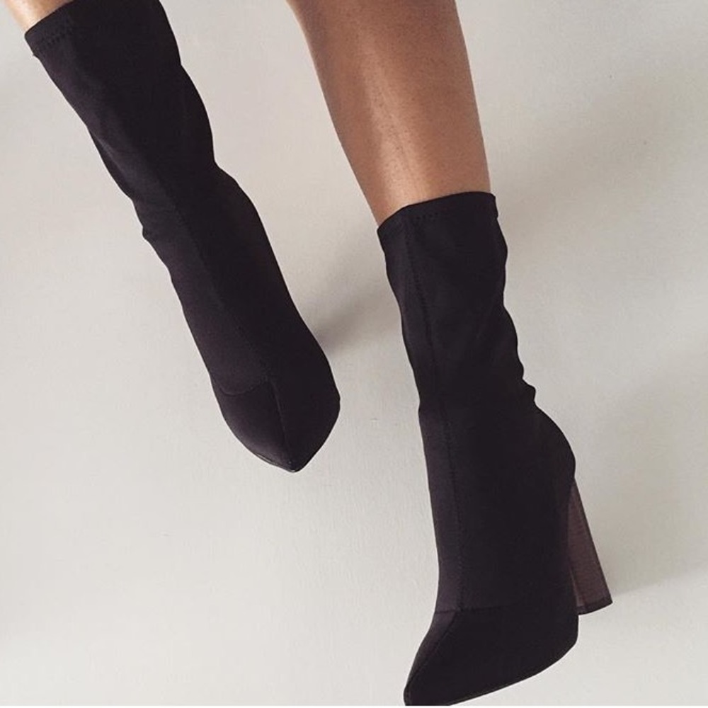 Black boots