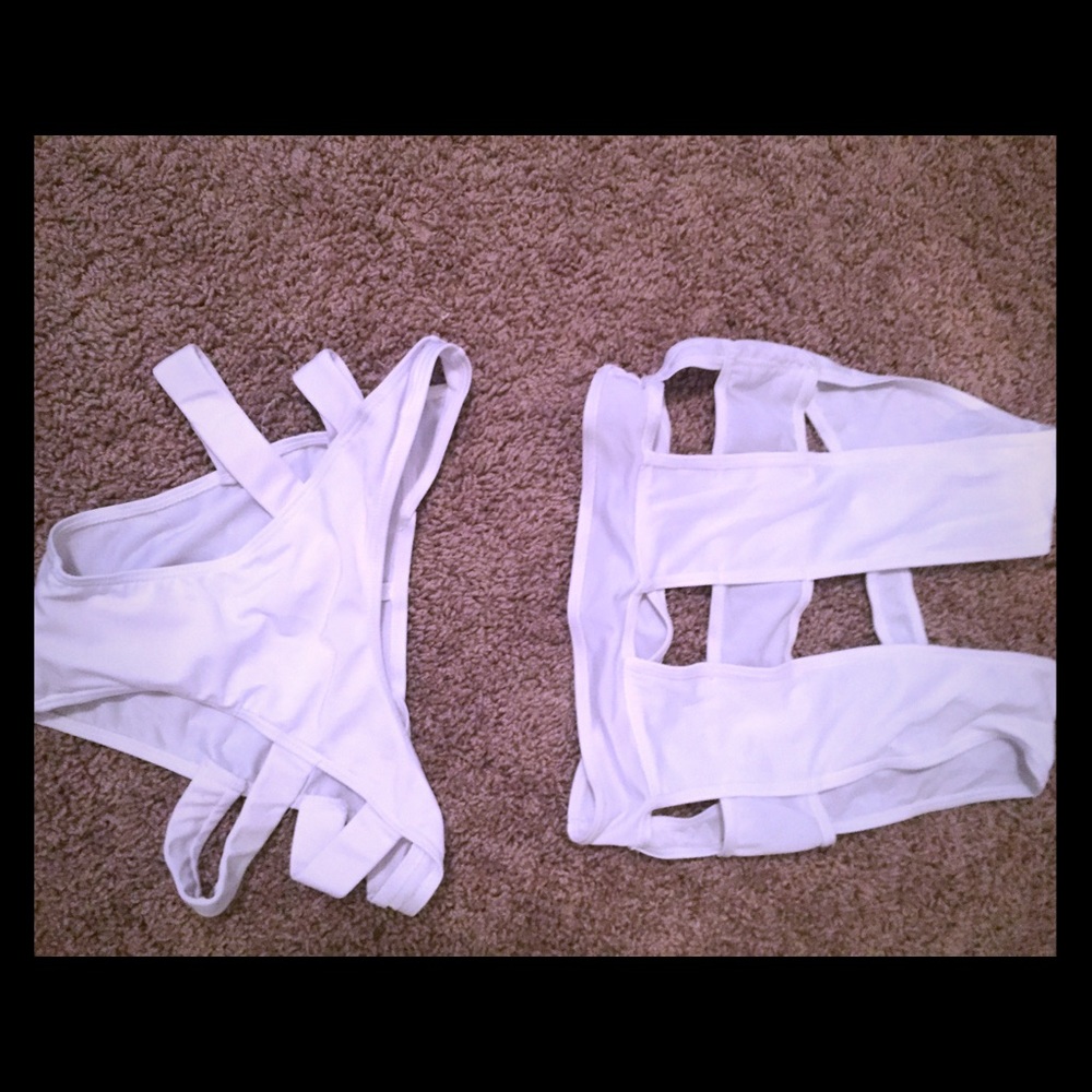 Fun white bikini
