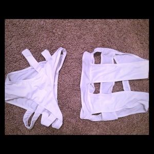 Fun white bikini