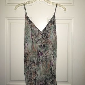 TOBI snakeskin romper