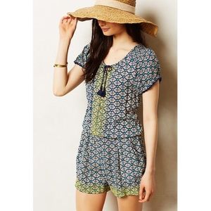 Anthropologie long weekend romper