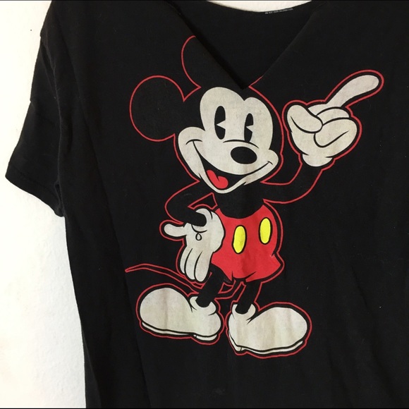 #35 Vintage  Mickey Mouse Tee - Picture 2 of 4